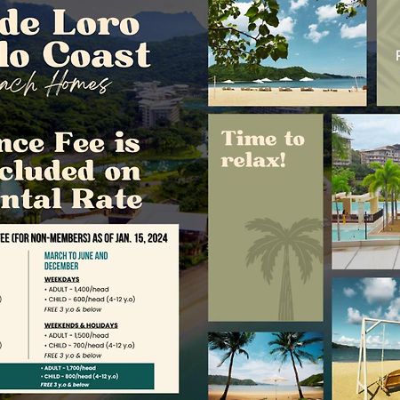 Pico De Loro Hamilo Coast By Beach Homes Nasugbu Kültér fotó